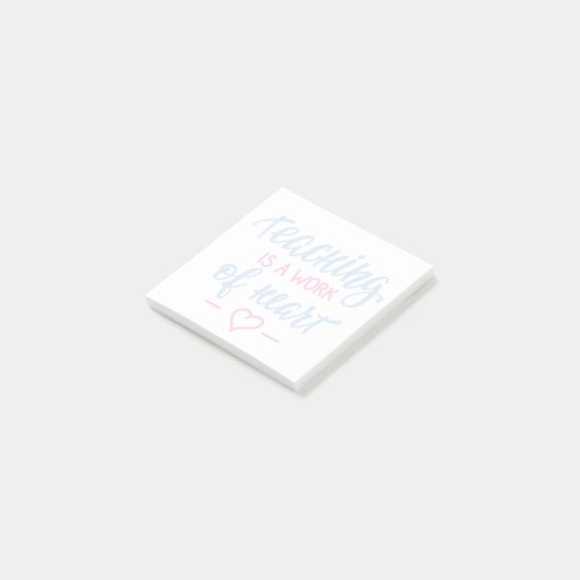 Leren is een kunstwerk post-it® notes (Schuin)