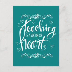 Leren is een kunstwerk   Snop. Briefkaart