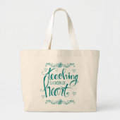 Leren is een kunstwerk | Snop. Grote Tote Bag (Voorkant)