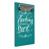 Leren is een kunstwerk | Snop. Mini Klembord (Schuin)