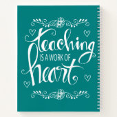 Leren is een kunstwerk | Snop. Notitieboek (Achterkant)