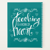 Leren is een kunstwerk | Snop. Planner (Achterkant)