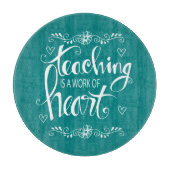 Leren is een kunstwerk | Snop. Snijplank (Voorkant)