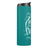 Leren is een kunstwerk | Snop. Thermosbeker (Gedraaid links)