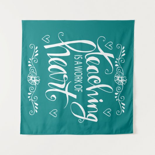 Leren is een kunstwerk | Snop. Wandkleed (Voorkant (horizontaal))