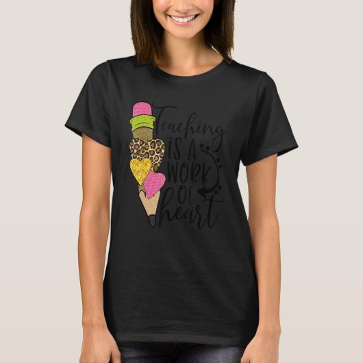 Leren is een kunstwerk t-shirt (Voorkant)