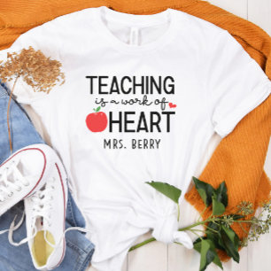 Leren is een kunstwerk t-shirt
