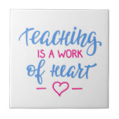 Leren is een kunstwerk tegeltje (Voorkant)