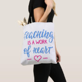 Leren is een kunstwerk tote bag (Dichtbij)
