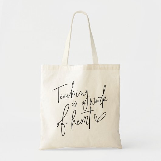 Leren is een kunstwerk tote bag (Voorkant)