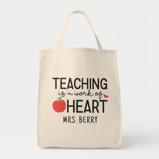 Leren is een kunstwerk tote bag (Voorkant)