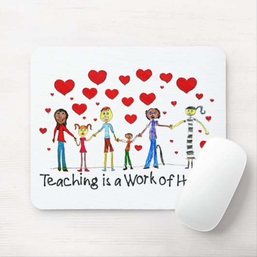 Leren is een kunstwerk van Muismat Mat (Met muis)