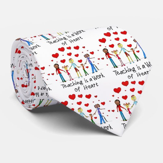 Leren is een kunstwerk van Stropdas (Opgerold)