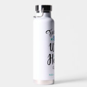 Leren is een kunstwerk waterfles (Rechts)