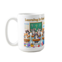 Leren is een leuke Mok