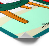 Leren is een trek poster (Hoek)