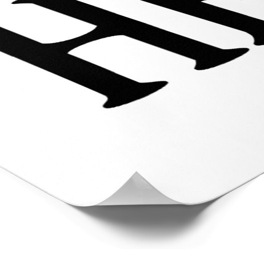 Leren is een werk van hardewoord poster (Hoek)