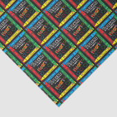 Leren is een werk van het ART Tissuepapier (Detail)