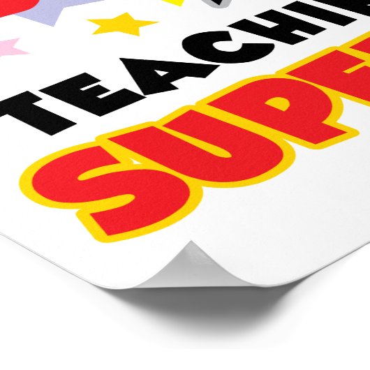 Leren is mijn Superpower Poster (Hoek)