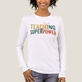 Leren is mijn Superpower Tri-Blend Shirt