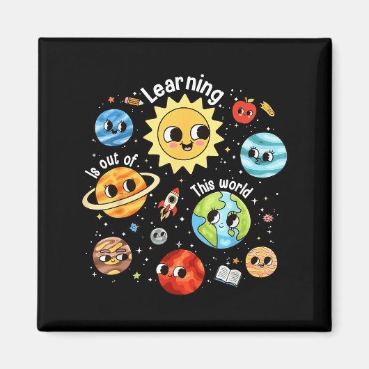 Leren is uit deze wereld Leraar terug naar Magneet (Voorkant)