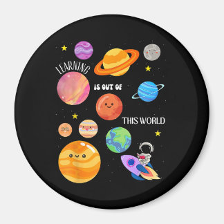 Leren is uit deze wereld van de ruimtewetenschap magneet