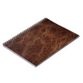 Leren journaalhoes navulbaar notitieboek (Linkerzijde)