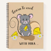 Leren koken | Kind recept notitieboek (Voorkant)