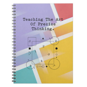 Leren Kunst van Precies Denken Wiskunde Logica Notitieboek
