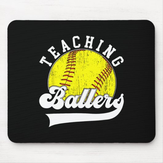 Leren Leiders Softll Coach Softll Coaching Muismat (Voorkant)
