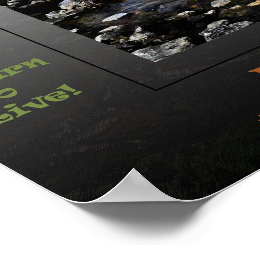 Leren leven om te leren 2 poster (Hoek)