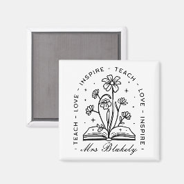 Leren liefde inspireren gepersonaliseerde leraar n magneet