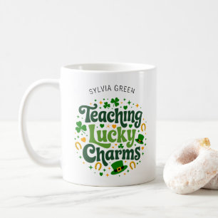 Leren Lucky Charms - Gepersonaliseerde St. Patrick Koffiemok