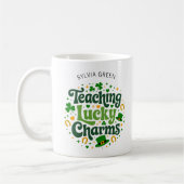 Leren Lucky Charms - Gepersonaliseerde St. Patrick Koffiemok (Links)