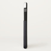 leren marmer met monogram Case-Mate iPhone case (Achterkant/links)