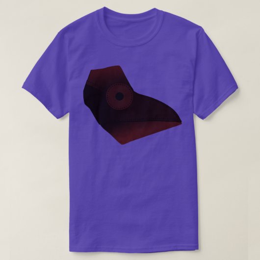 Leren masker t-shirt (Design voorkant)