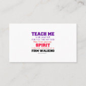 LEREN ME VISITEKAARTJE (Voorkant)