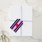 Leren Meisje Pride Vlag Cadeaulabel (Met Touw)