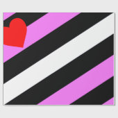 Leren Meisje Pride Vlag Cadeaupapier (Vlak)