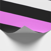 Leren Meisje Pride Vlag Cadeaupapier (Hoek)