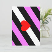 Leren Meisje Pride Vlag Feestdagenkaart (Staand voorkant)