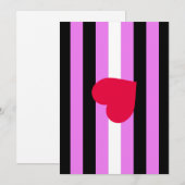 Leren Meisje Pride Vlag Feestdagenkaart (Voorkant / Achterkant)