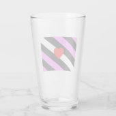 Leren Meisje Pride Vlag Glas (Achterkant)