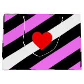 Leren Meisje Pride Vlag Groot Cadeauzakje (Voorkant)