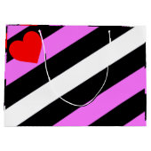 Leren Meisje Pride Vlag Groot Cadeauzakje (Achterkant)