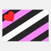Leren Meisje Pride Vlag Inpakpapier Vel (Voorkant 2)