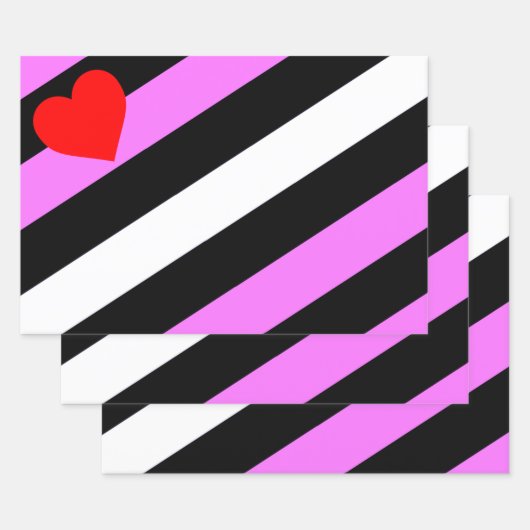 Leren Meisje Pride Vlag Inpakpapier Vel (Set)