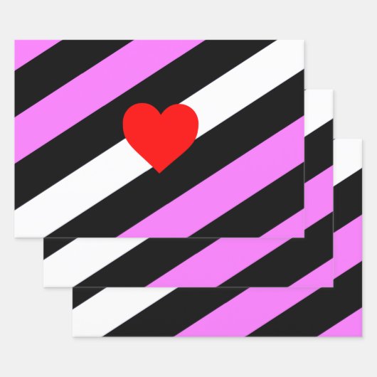 Leren Meisje Pride Vlag Inpakpapier Vel (Set)