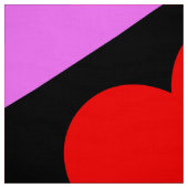 Leren Meisje Pride Vlag Stof (Swatch)