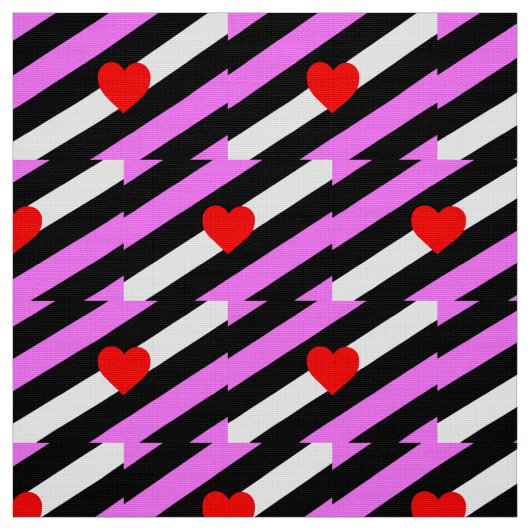 Leren Meisje Pride Vlag Stof (Swatch)